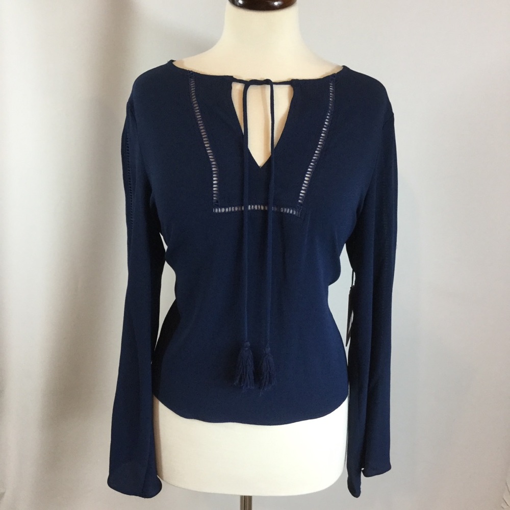 Vince Camuto sheer top